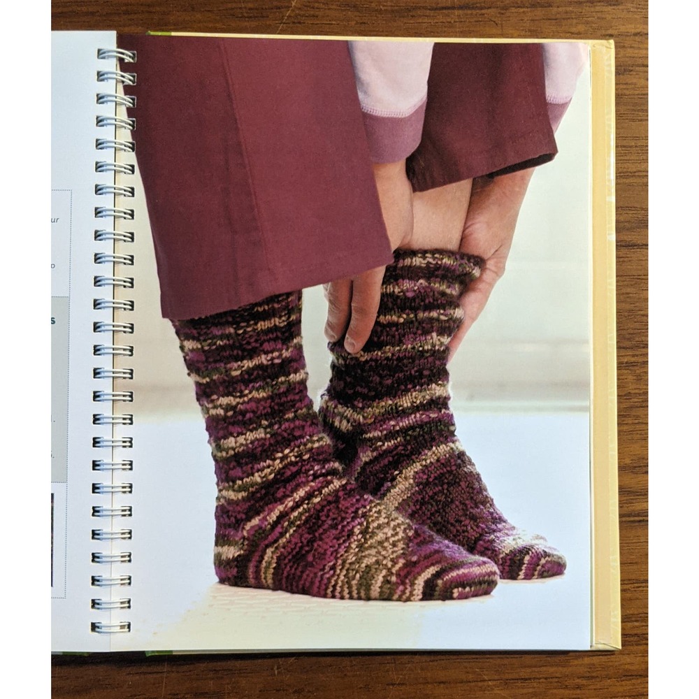2-at-a-time Socks Knitting Pattern Book - Picture 3 of 5